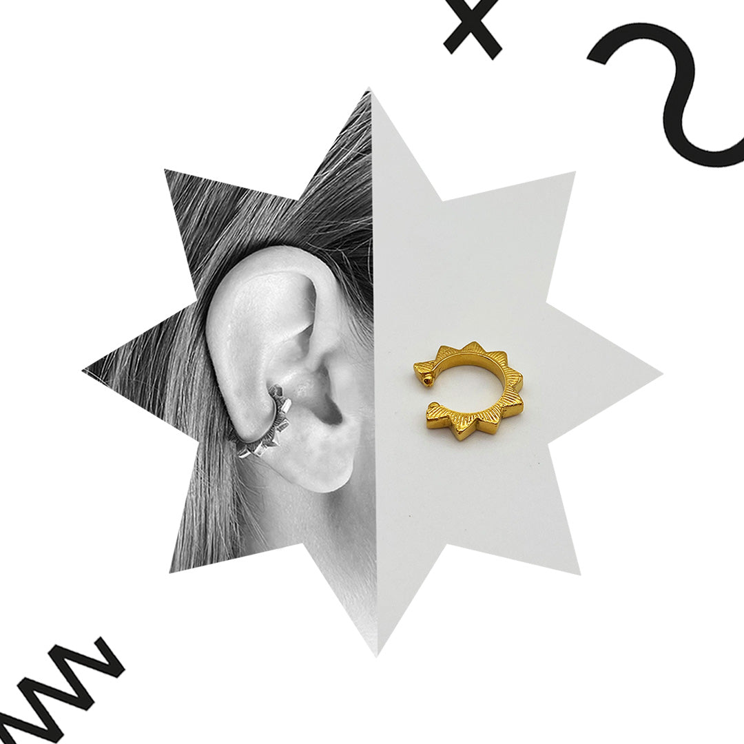 Sun ear cuff