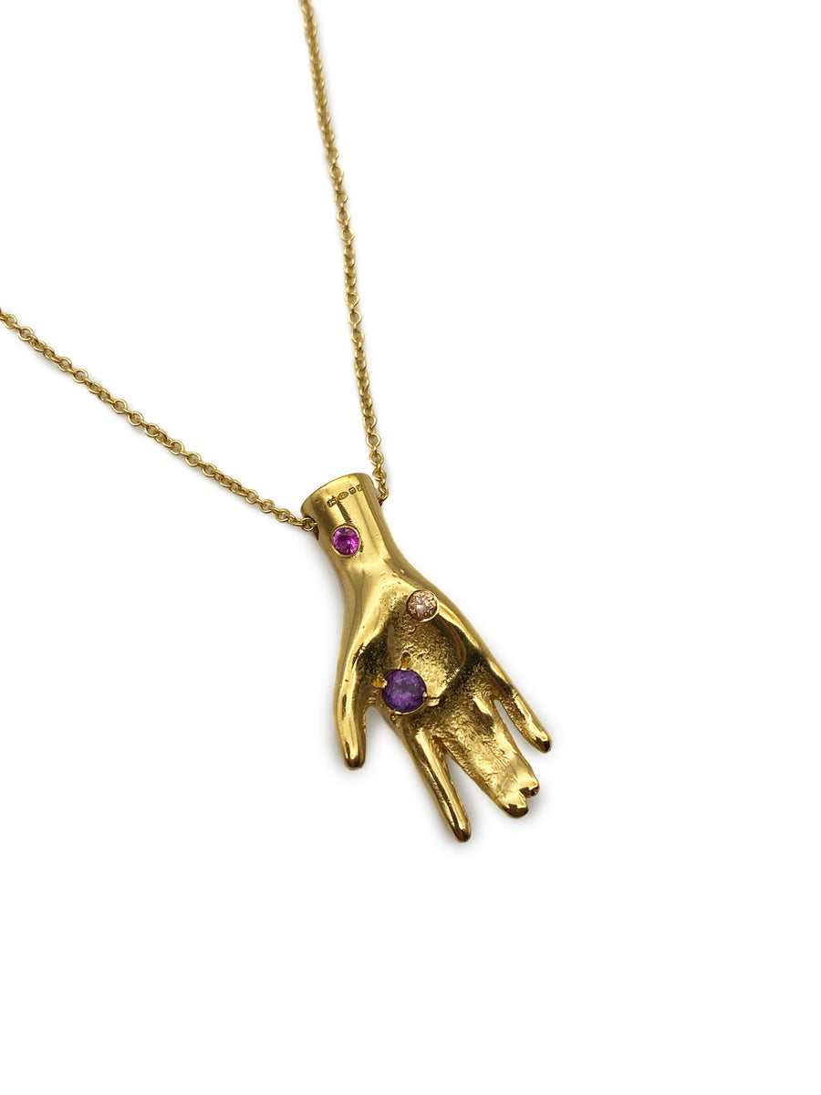 Hand necklace 