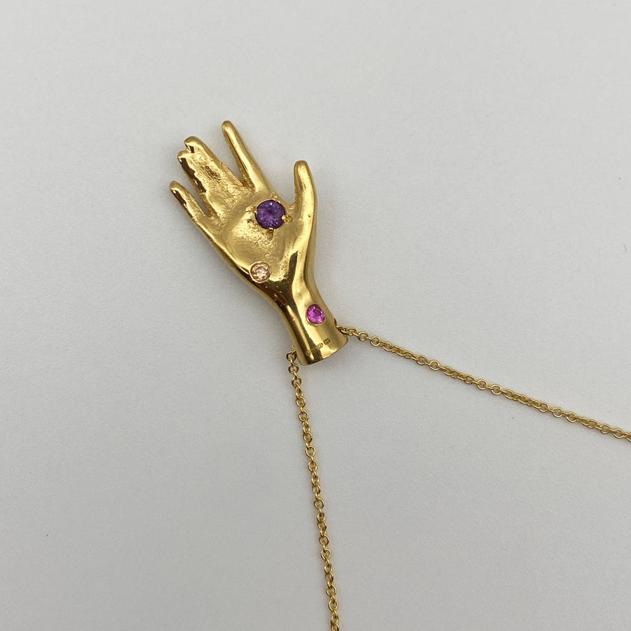 Hand necklace 