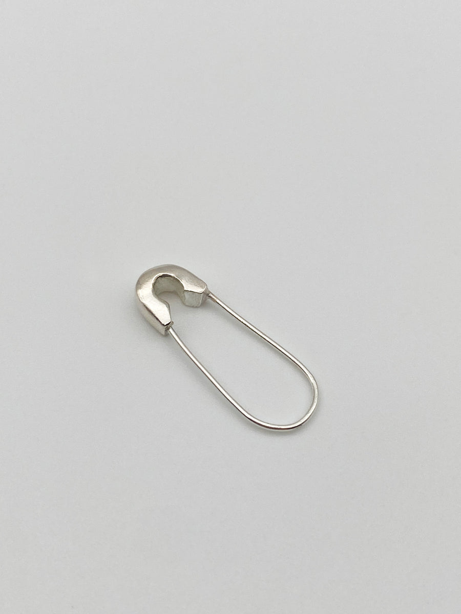 Safety pin earrings