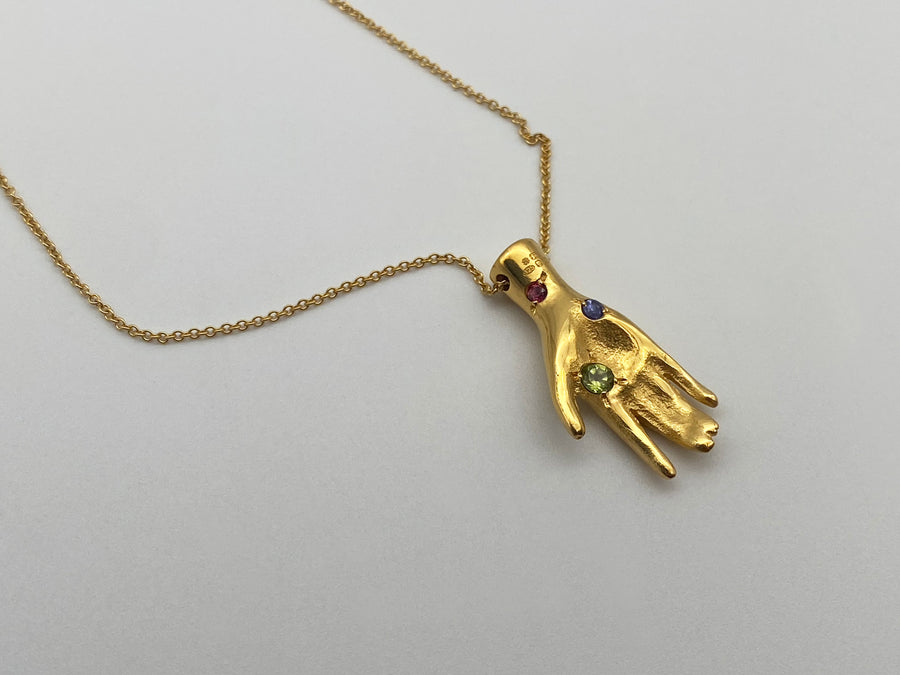 Hand necklace 