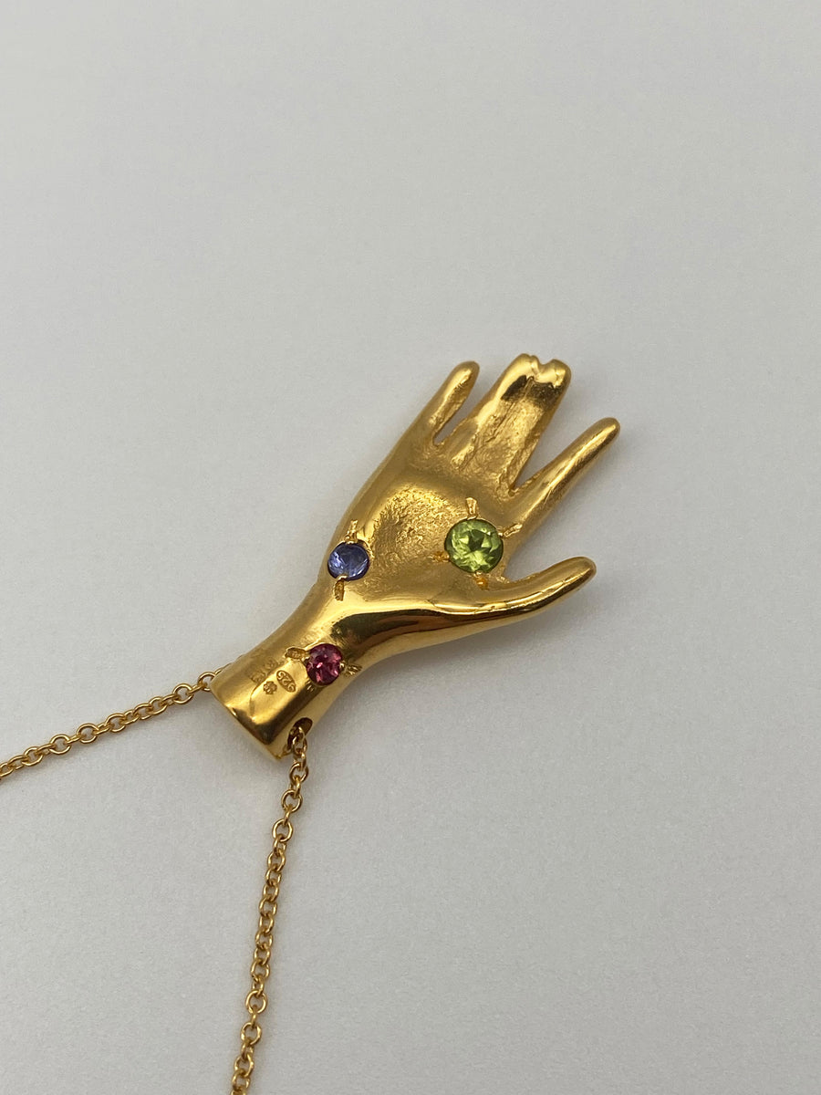 Hand necklace 